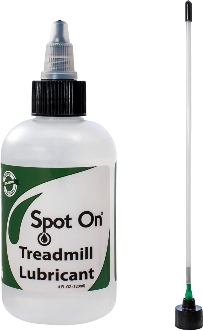 Spot On Treadmill Lubricant Stock Image