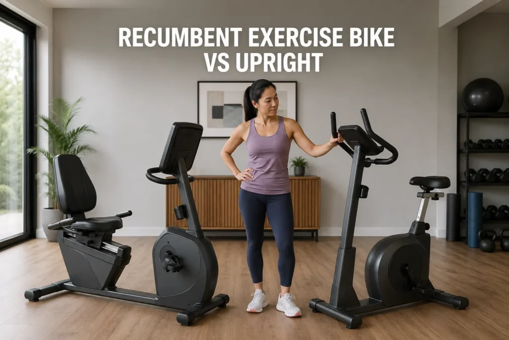 Recumbent Exercise Bike vs Upright