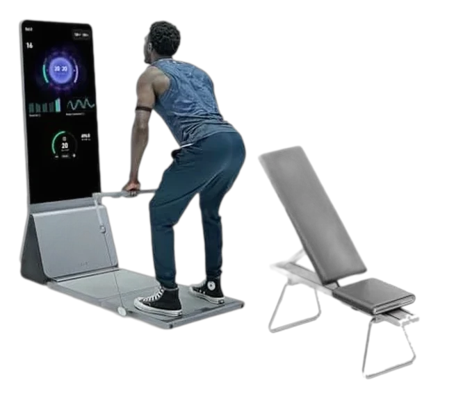 AEKE K1 smart home gym system with cable and pulley resistance on an alloy steel frame