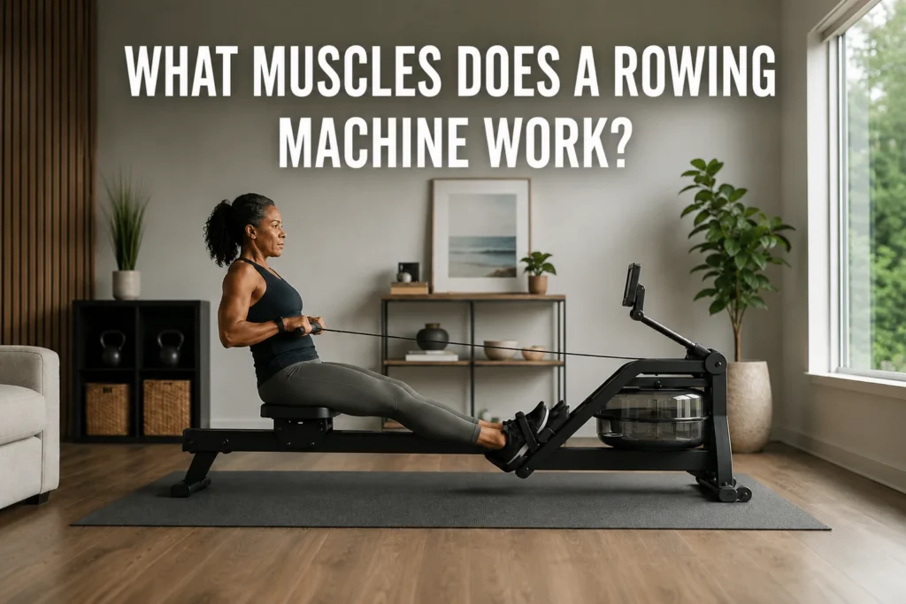 What Muscles Does a Rowing Machine Work example workout