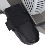 Close-up of the Stamina ATS Air Rower foot pedal and strap