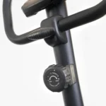 Body-Solid Best Fitness BFRB1B Recumbent Bike tension control knob and handlebar close-up, 8 resistance levels