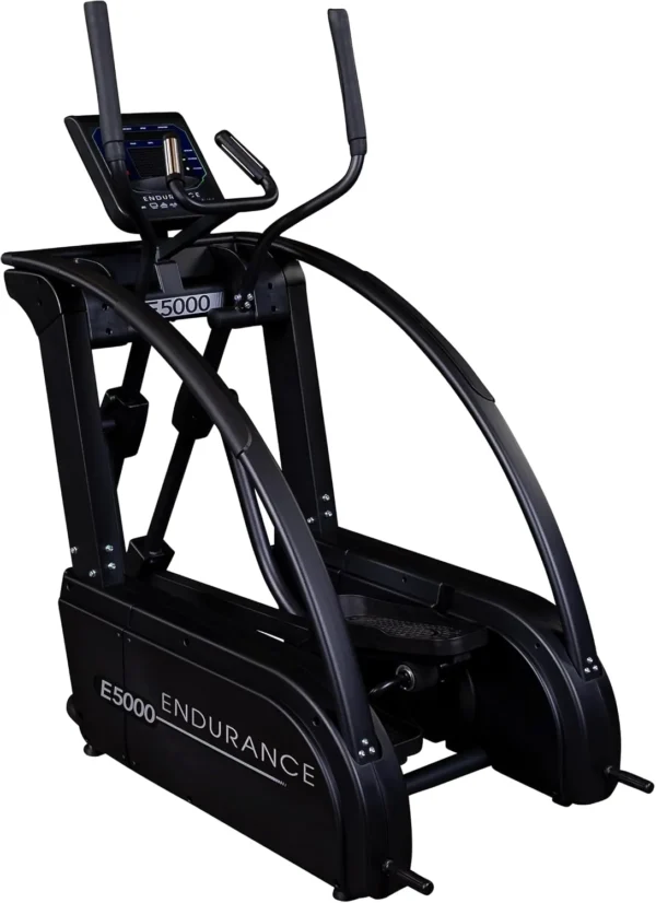 Body-Solid E5000 Endurance elliptical, studio three-quarter view