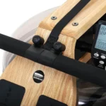 B00KXD5HPC rowing machine - handle grip and S4 monitor close-up