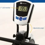 Close-up of the XTERRA ERG200 3.7 inch LCD monitor with adjustable angle