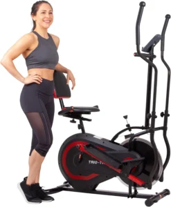 Three real workout positions, not a marketing label