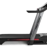 ProForm Pro SpaceSaver treadmill, side profile studio view