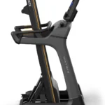 Matrix TF30 treadmill folded upright for storage
