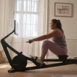 B0BHLXDZ2N rowing machine - in-use