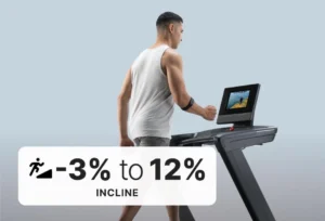 Incline and decline most folding treadmills skip