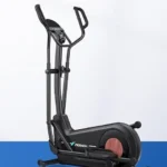 Merach hyper-quiet elliptical, clean product-only side angle