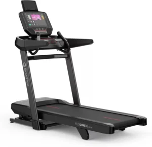 BowFlex T16 treadmill, three-quarter studio hero shot