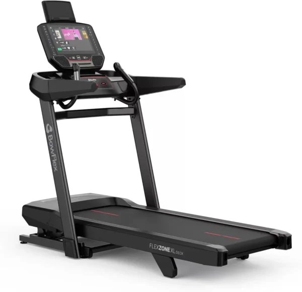 BowFlex T16 treadmill, three-quarter studio hero shot