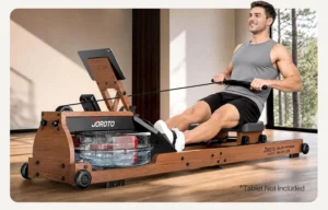 400 lb capacity beats every premium wood rower we carry