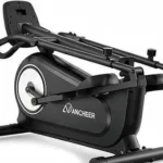 ANCHEER elliptical trainer 550 lb capacity, clean product-only alternate angle