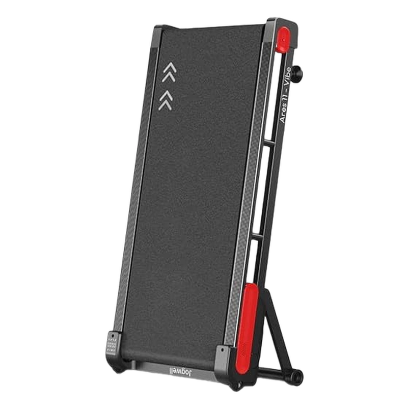 tfl-jogwell-ares11-b0gwtjlj3k-hero Jogwell Ares 11 walking pad with 15% auto incline and built-in speaker, folded upright for vertical storage